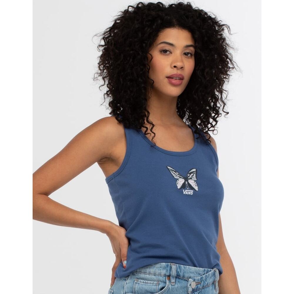 VANS Kimani Women's Graphic Tank Top - Comfortable & Stylish Extra Small